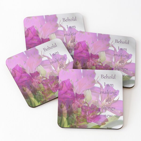 Item preview, All Things New Christian Scripture Art designed and sold by Sharon Cummings Art.