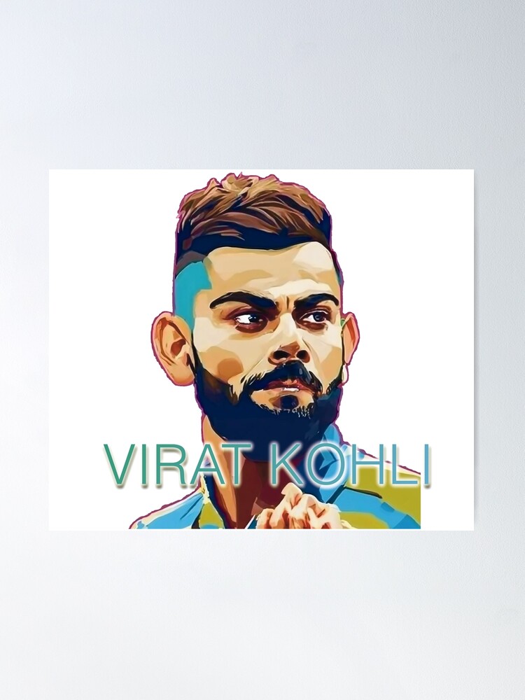 King Kohli: The Reign of Virat Poster sold by Damaged Cordelie | SKU ...