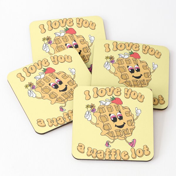 Item preview, Love you a waffle lot designed and sold by byizsea.