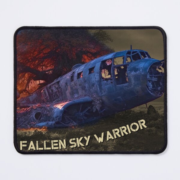 Item preview, Fallen Sky Warrior - Liminal Space Concept Art designed and sold by liminal-concept.