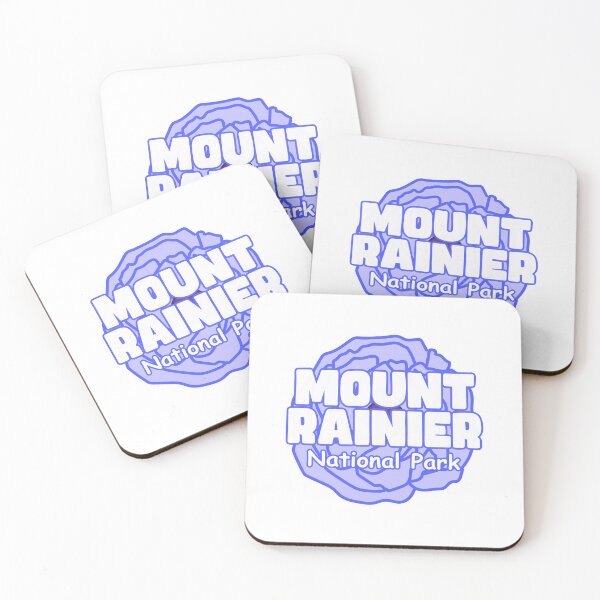Item preview, Mount Rainier National Park in Blue designed and sold by Aerodin.
