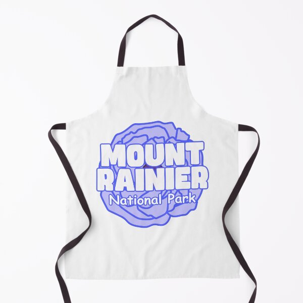 Item preview, Mount Rainier National Park in Blue designed and sold by Aerodin.