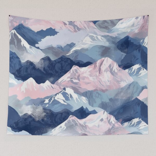 Item preview, Snowy Mountains designed and sold by Daligital.