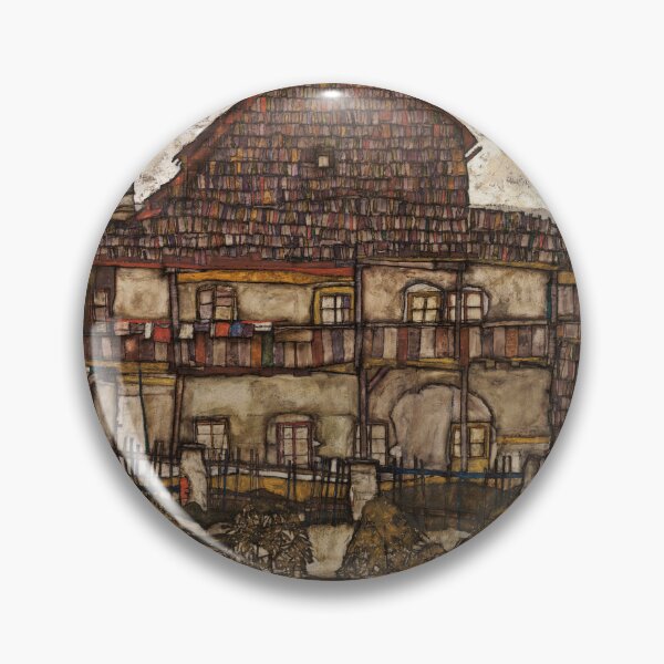 Item preview, Egon Schiele  - House with Shingles  designed and sold by TheGuestCat.