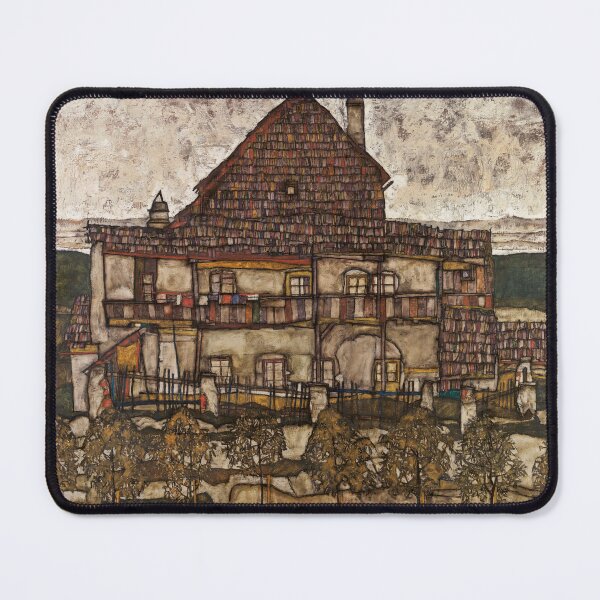 Item preview, Egon Schiele  - House with Shingles  designed and sold by TheGuestCat.