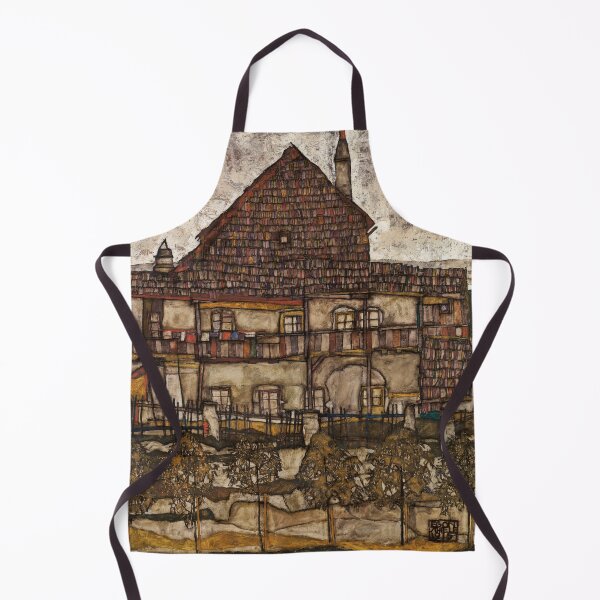 Item preview, Egon Schiele - House with Shingles designed and sold by TheGuestCat.