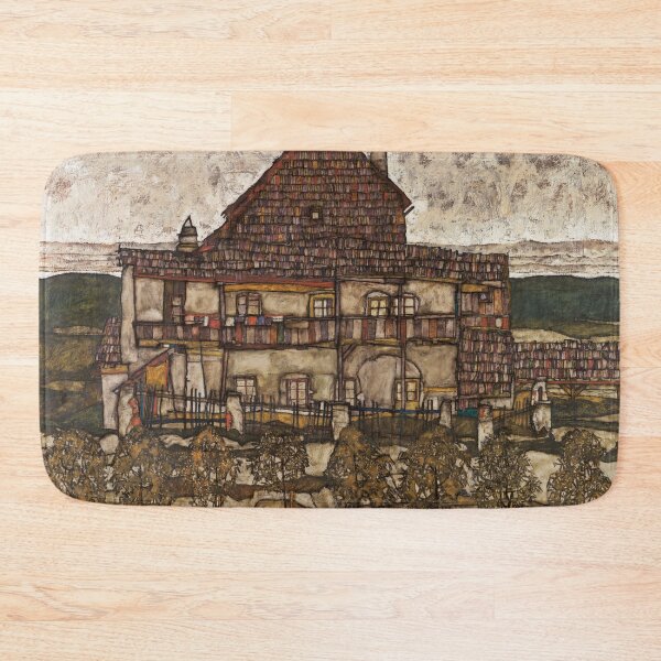 Item preview, Egon Schiele  - House with Shingles  designed and sold by TheGuestCat.