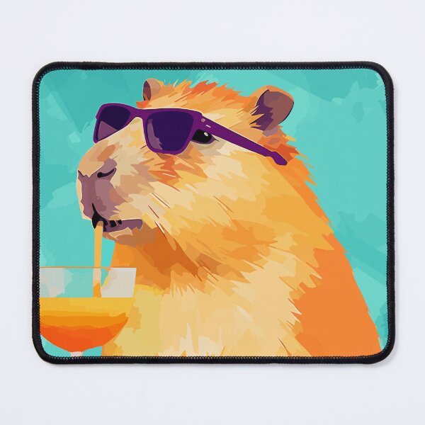 Item preview, Cool cocktail capybara designed and sold by Straya75.