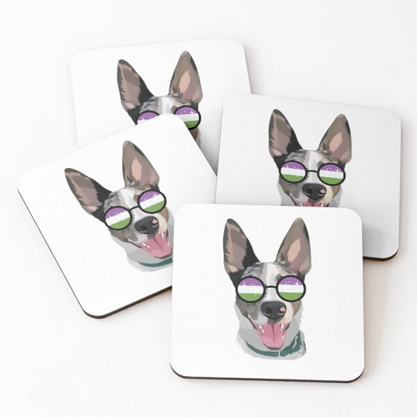 Item preview, Gender Queer Sunglasses Dog designed and sold by CounselorsRUs.
