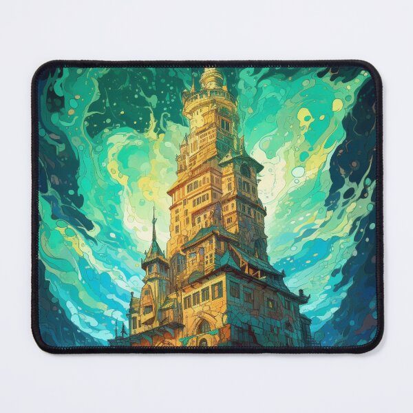 Item preview, Beautiful castle on a bright background designed and sold by n0ksyy.