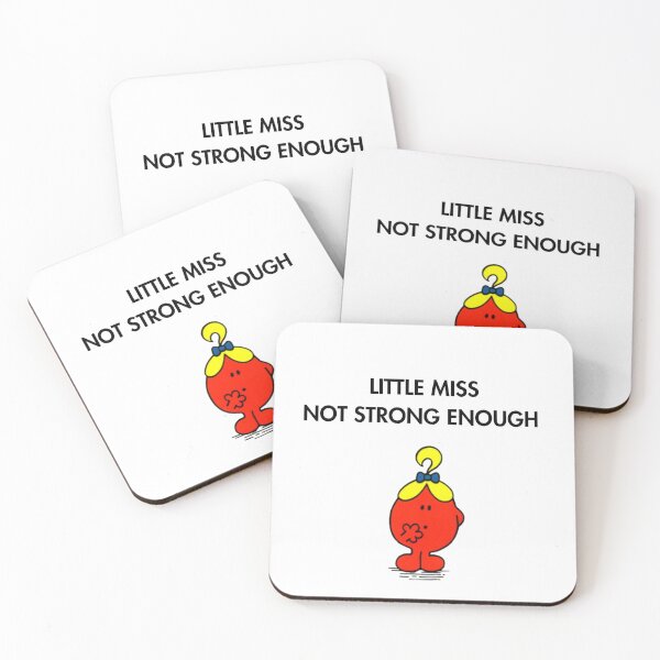 Item preview, LITTLE MISS NOT STRONG ENOUGH designed and sold by oliviamary02.