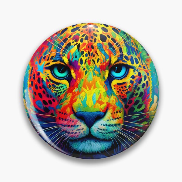 Item preview, Rainbow Jaguar designed and sold by NRGArtwork.