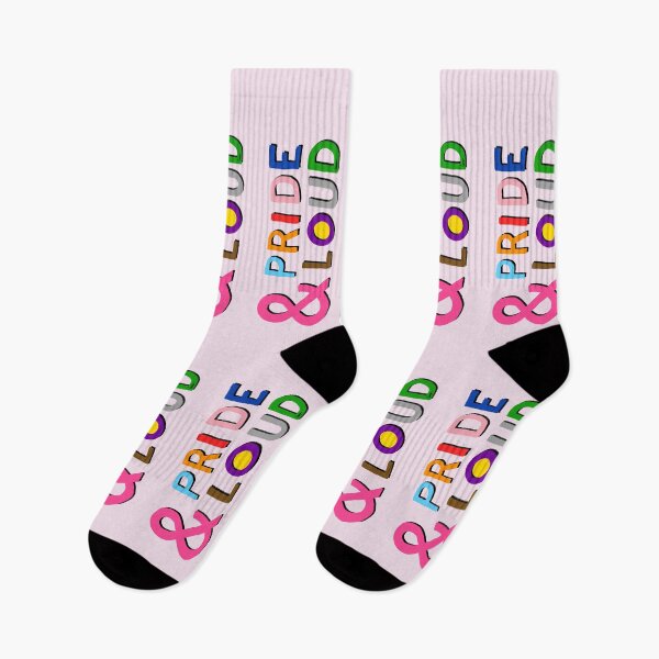 Artikelvorschau, Pride and Loud (rosa Hintergrund) entworfen und verkauft von MentaLee.
