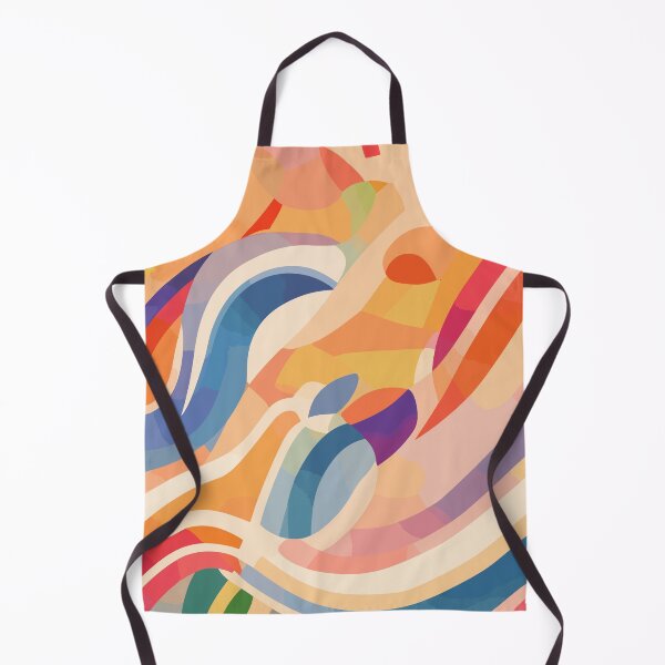 Aperçu de l'œuvre Curved Wonder en multicolore créée et vendue par printyai.