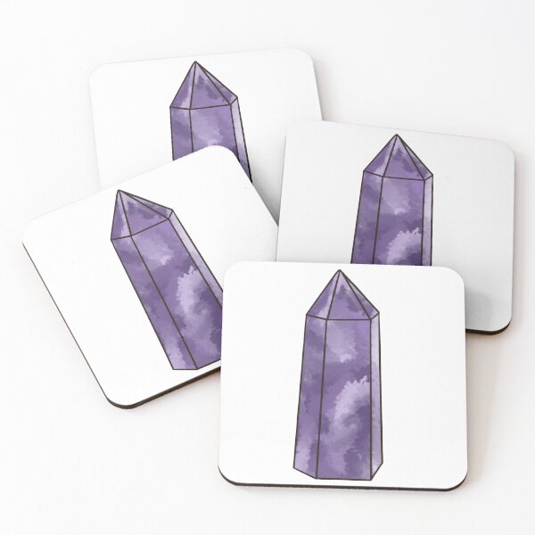 Item preview, Watercolour Amethyst Tower designed and sold by mintamoon.