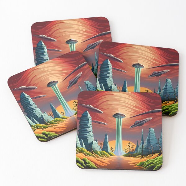 Item preview, Comic Visions (Space and Robots 9) designed and sold by PixelatedPaints.