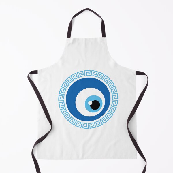 Item preview, Greek Eye amulet rounded by Greek ornament. designed and sold by paulo silveira.