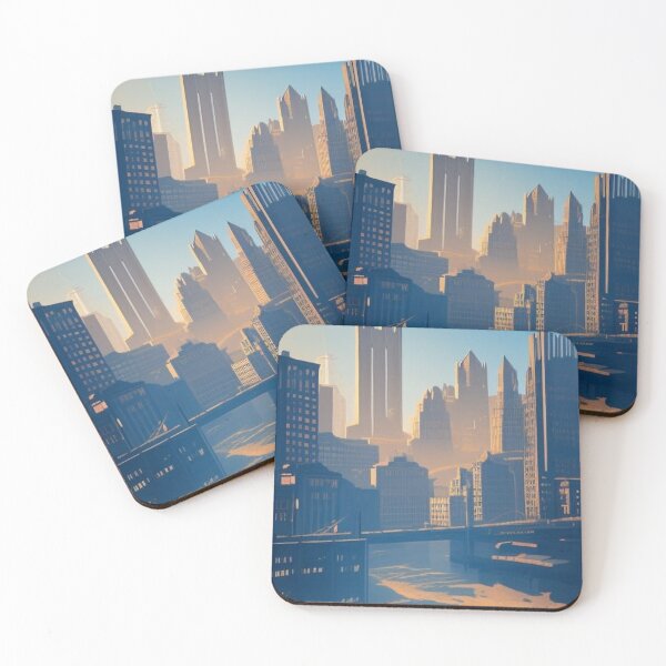 Item preview, VIntage Travel Posters: Pittsburgh (Version 13) designed and sold by RoyallyColorful.