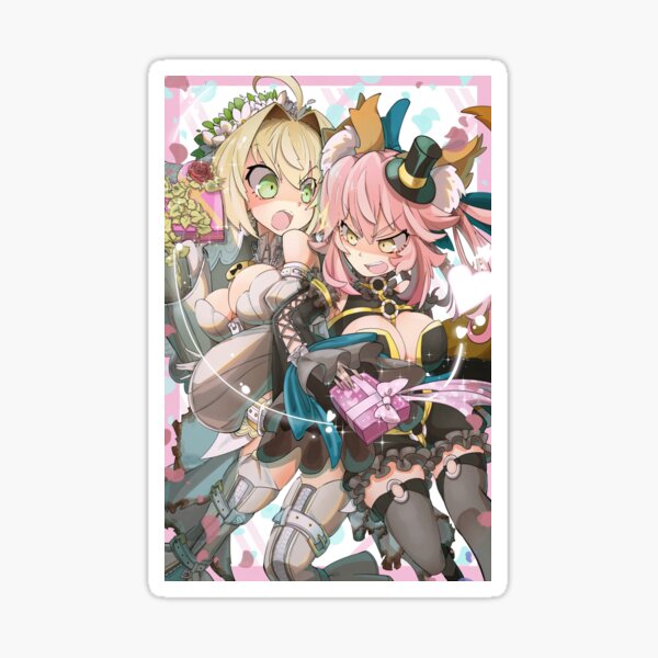 Artikel-Vorschau von Nero gegen Tamamo FGO, designt und verkauft von ParasolGoodies.