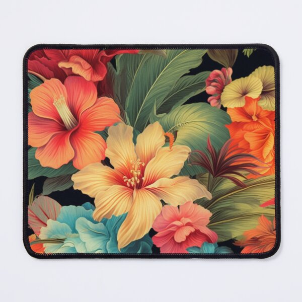 Item preview, Tropical Summer Flower Pattern designed and sold by EpicFoxArt.