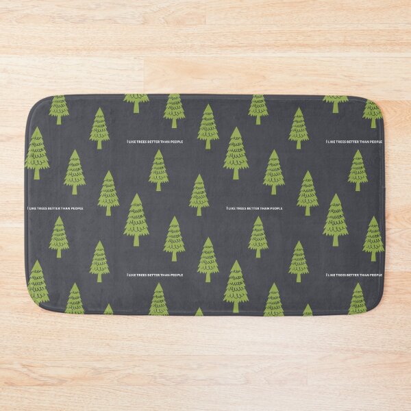 Item preview, I like trees better than people  designed and sold by Crushonnature.