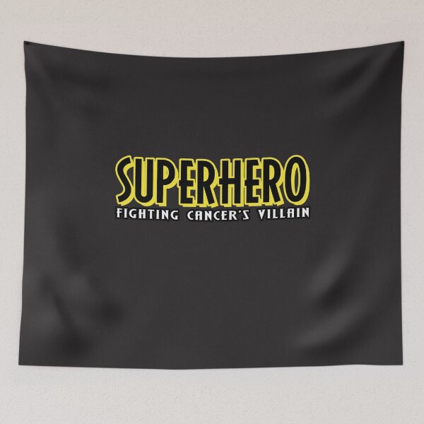 Item preview, sarcoma cancer awareness yellow ribbon superhero designed and sold by shaderepublic.