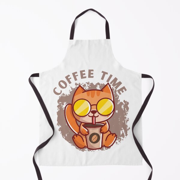 Item preview, Cat and coffee designed and sold by Azrou shop.
