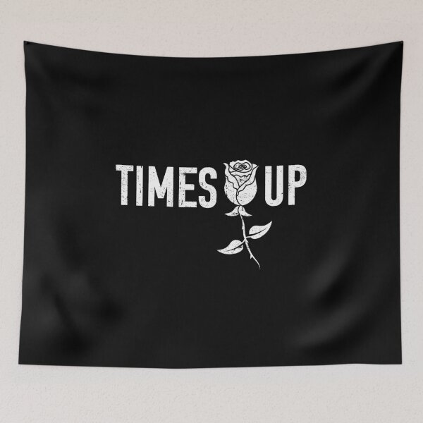Item preview, Times Up White Rose : #TimesUp TimesUp Feminist Anti Sexual Assault & Harassment  designed and sold by mindeverykind.