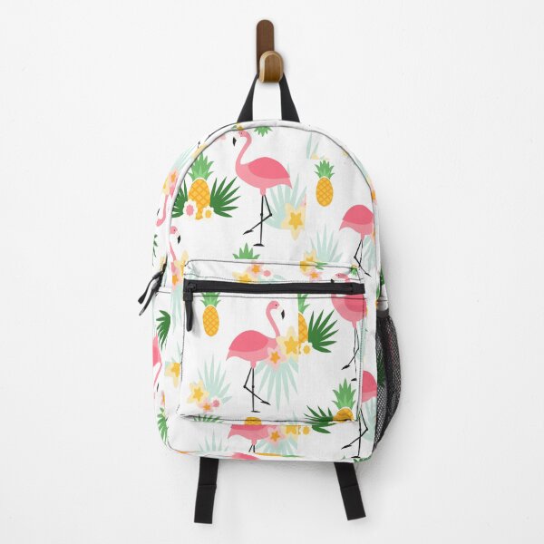 Item preview, Summer patterns with flamingos and pineapples designed and sold by CustomHive.