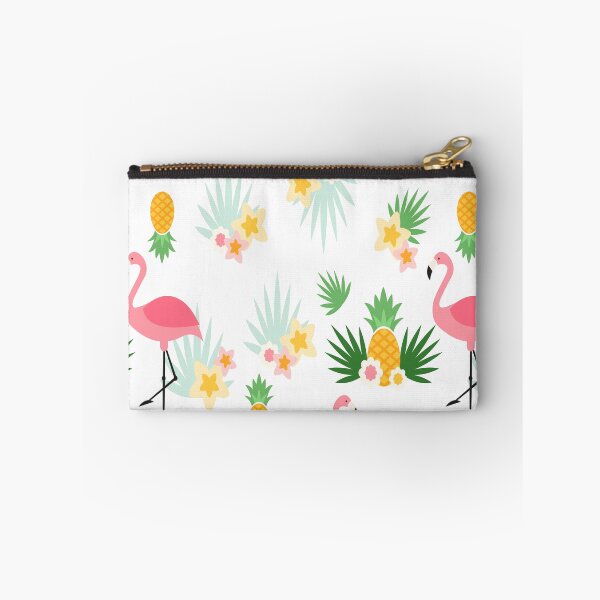 Item preview, Summer patterns with flamingos and pineapples designed and sold by CustomHive.