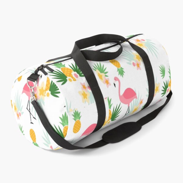Item preview, Summer patterns with flamingos and pineapples designed and sold by CustomHive.