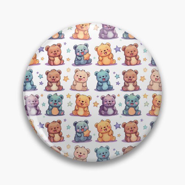 Item preview, Teddy Playtime: Bear and Stars Design designed and sold by achentouf.