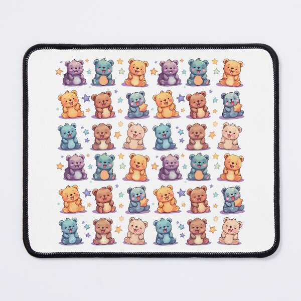 Item preview, Teddy Playtime: Bear and Stars Design designed and sold by achentouf.