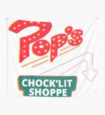 Pop's Chock'Lit Shop Wall Tapestry