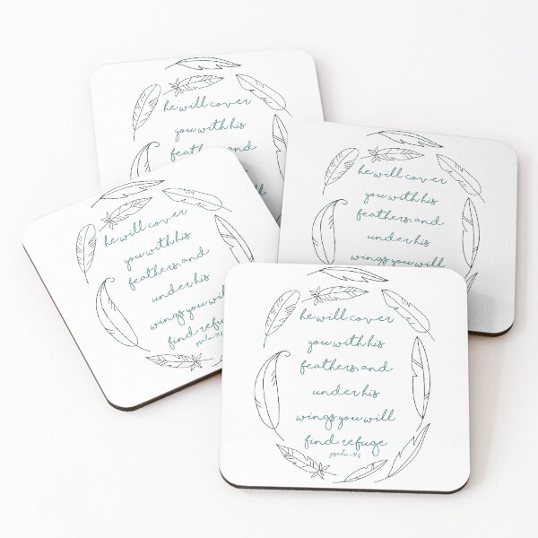 Item preview, psalm 91:4 designed and sold by rachelpriore.