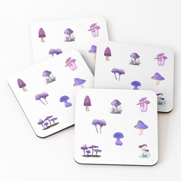 Item preview, Purple Mushrooms  designed and sold by silviaol.