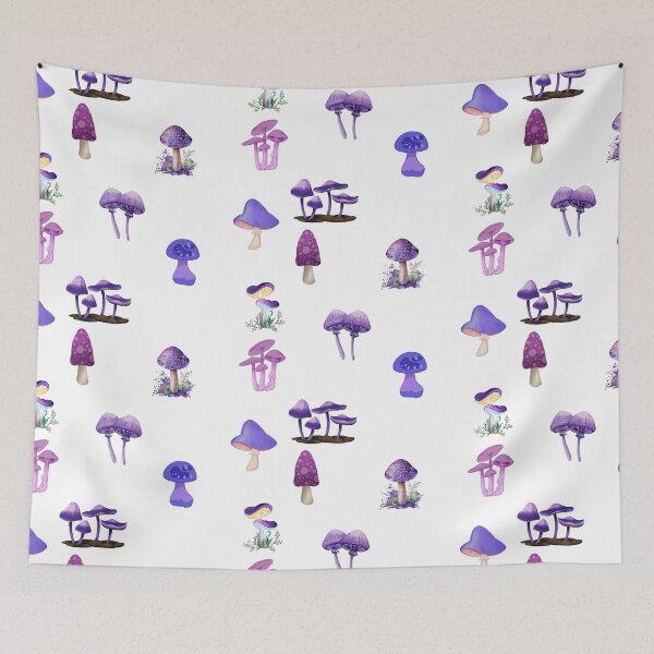 Item preview, Purple Mushrooms  designed and sold by silviaol.