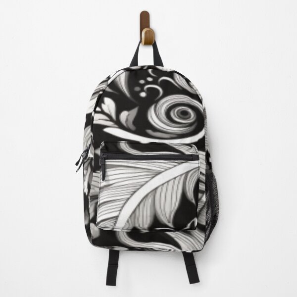 Item preview, Monochrome Magic: Black and White Swirling Geometric Pattern Collection Three designed and sold by delohill.