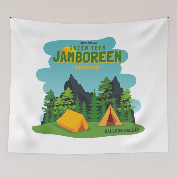 Item preview, Green Teen Jamboreen NADDPOD designed and sold by tinks-ts.