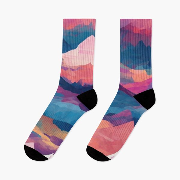 Item preview, Colored Mountains designed and sold by Daligital.