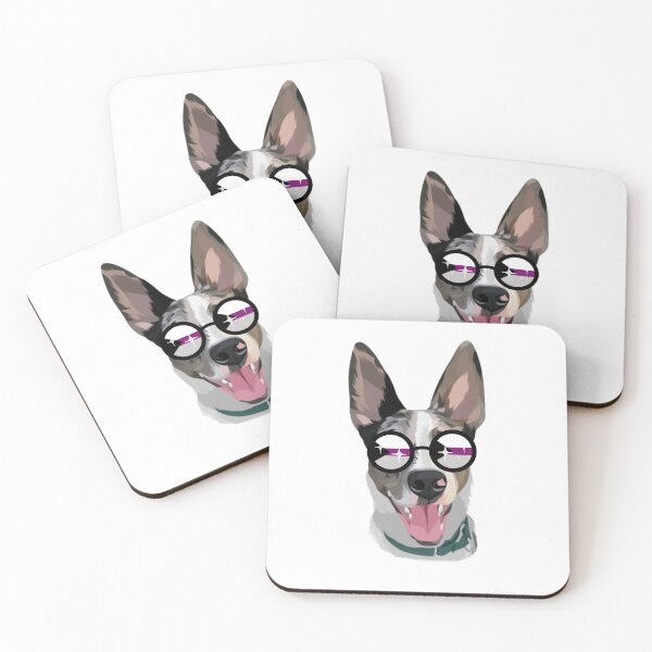 Item preview, Demisexual Sunglasses Dog designed and sold by CounselorsRUs.