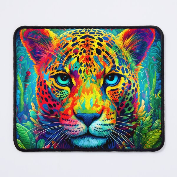 Item preview, Rainbow Jaguar designed and sold by NRGArtwork.