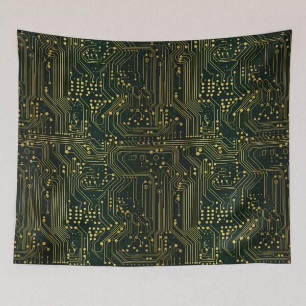 Item preview, Circuit Board design illustration designed and sold by Graphics By Craig.
