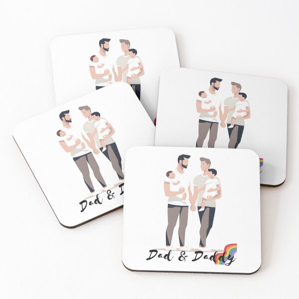 Item preview, Two dad two babies gay family designed and sold by proudlyparent.