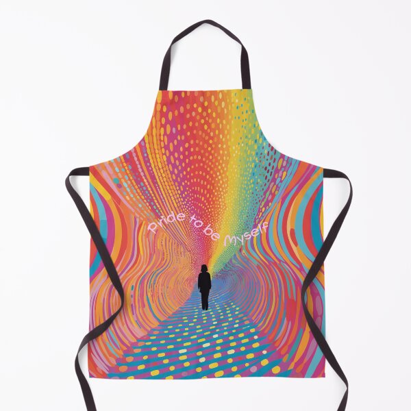 Item preview, Pride to be Myself | Vibrant Color Tunnel Exploration | Journey to Self-Discovery designed and sold by mindexploration.