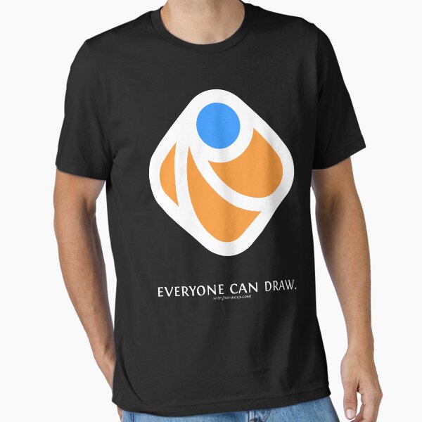 Everyone can draw (black) Essential T-Shirt