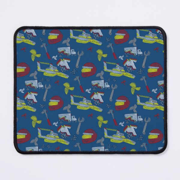 Item preview, Blue Hydroplane designed and sold by ashexplodes.