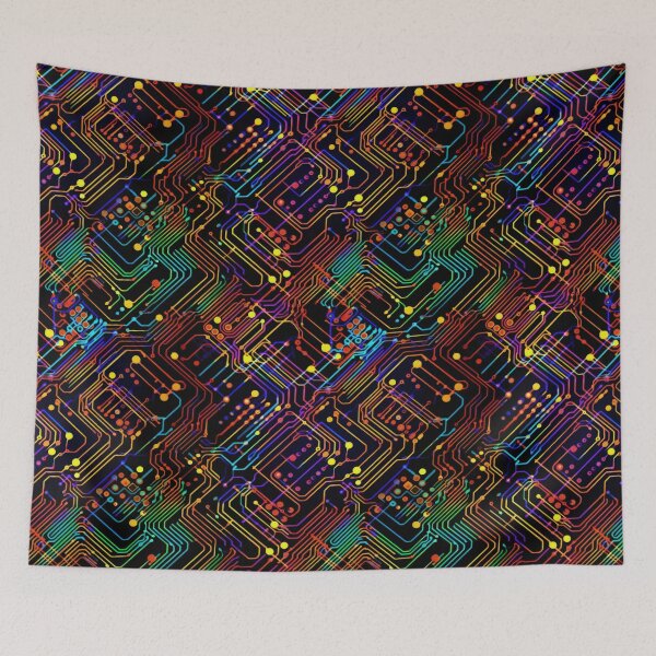 Item preview, Circuit Board design illustration designed and sold by Graphics By Craig.