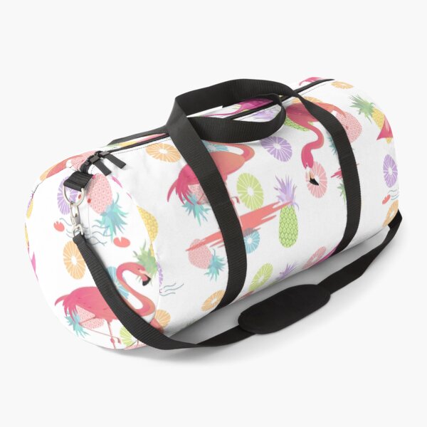 Item preview, Summer patterns with flamingos and pineapples designed and sold by CustomHive.
