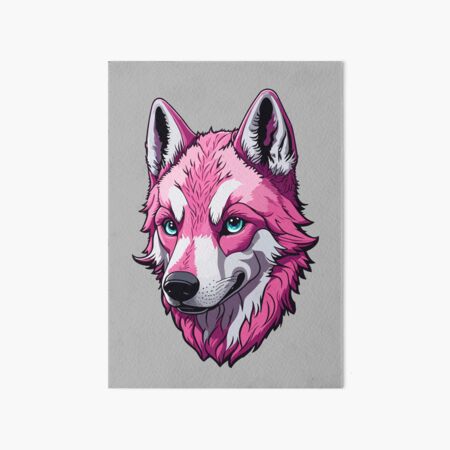Pink Wolf, wp, fox, pink, fractal, HD wallpaper | Peakpx